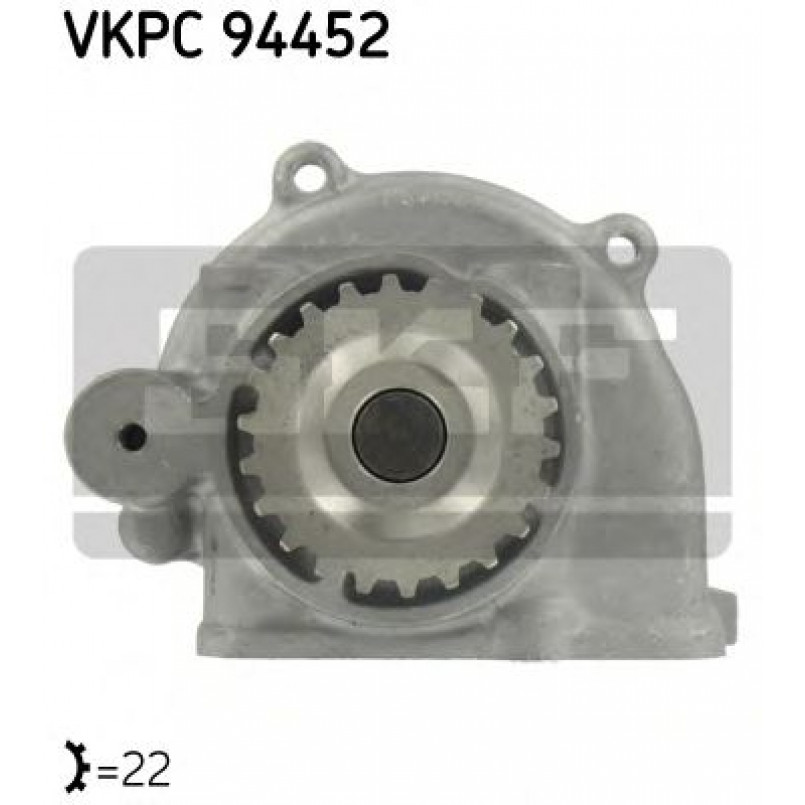 VKPC 94452 SKF - Насос охолоджуючої рідини